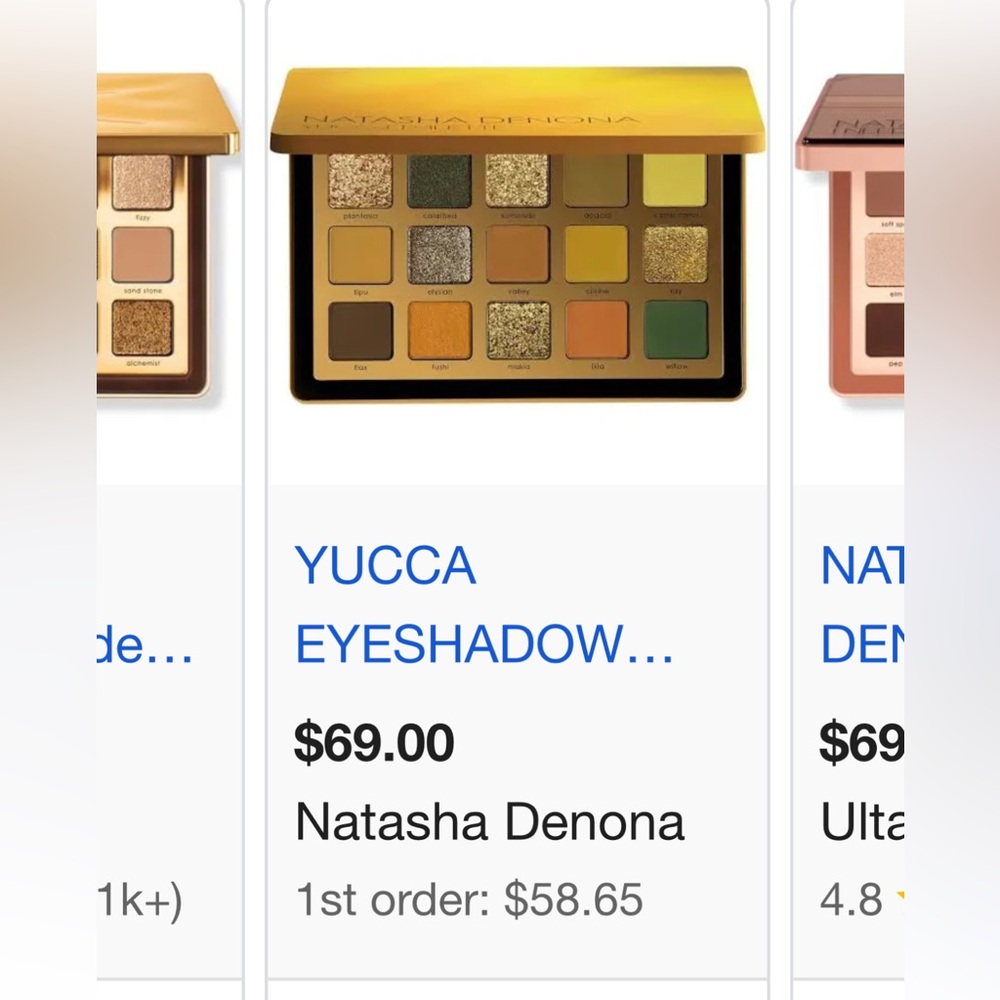 Natasha Denona Yucca Palette with Earthy Tones